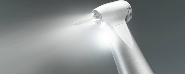 Turbinas e Contra-Ângulos Alegra com luz LED