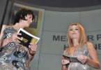 Ana Pereira e a apresentadora do evento Ana Mesquita