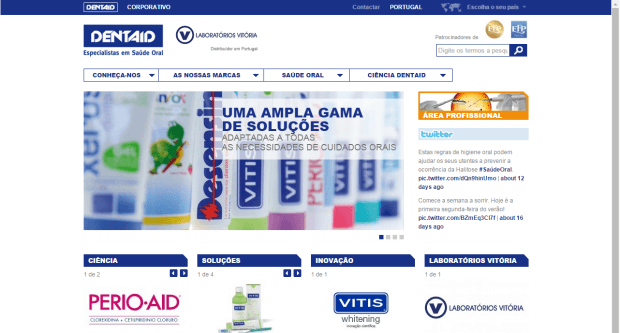 Dentaid lança website em Portugal
