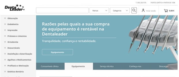 Dentaleader lança novo website