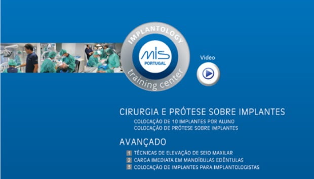 Implantology Training Center promove Curso de Cirurgia e Prótese sobre Implantes