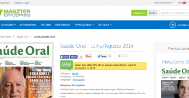 SAÚDE ORAL em formato digital na plataforma Magzter