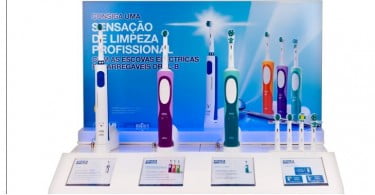 Oral-B permite experimentar escovas de dentes