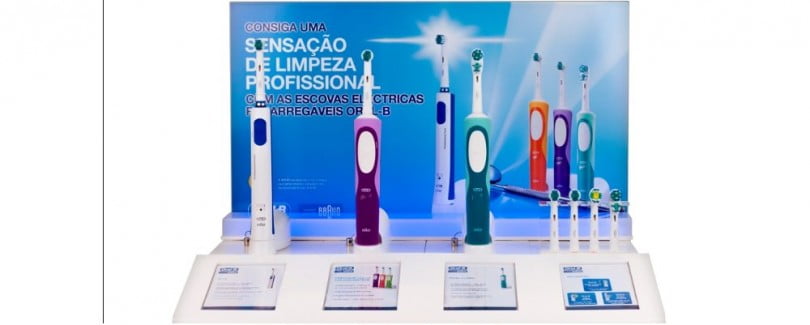 Oral-B permite experimentar escovas de dentes