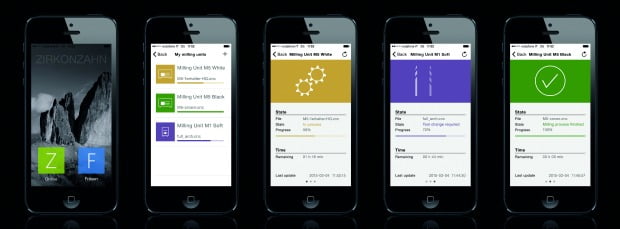 Zirkonzahn cria app para controlo de fresadoras