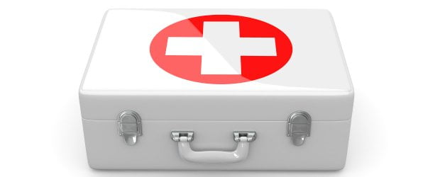 Criado kit de primeiros socorros odontológico