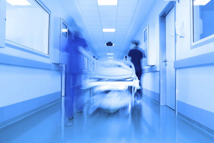 hospital corredor Saúde Oral