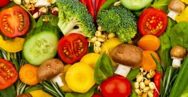 alimentação saudável legumes e frutas