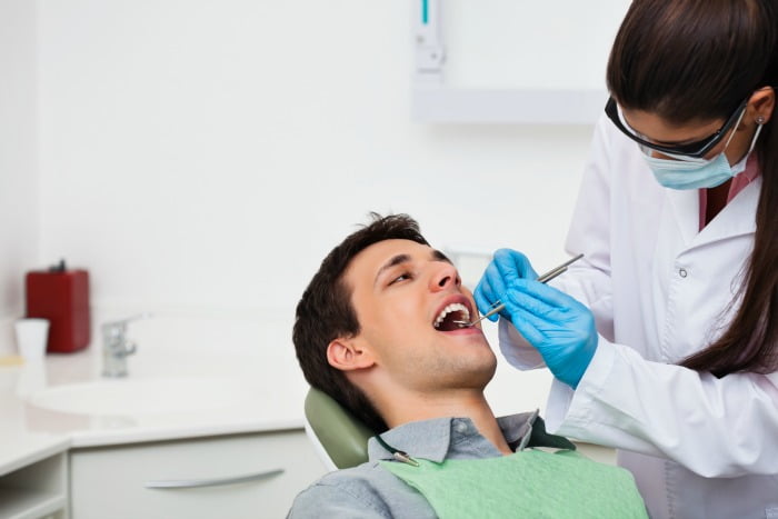 paciente no dentista