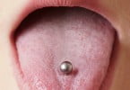 piercing na língua