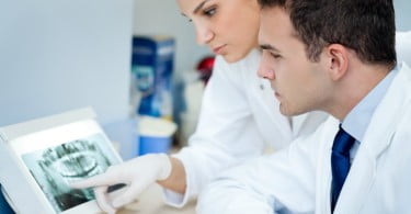 raio planeamento de próteses dentárias