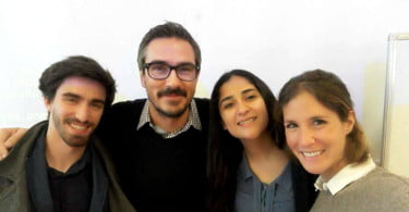 miguel stanley e estudantes