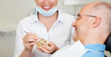 prótese dentária paciente Saúde Oral