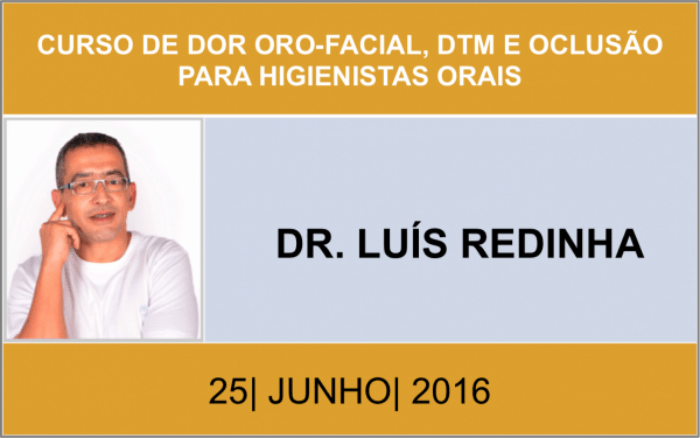 APHO Curso de Dor Oro Facial Saúde Oral