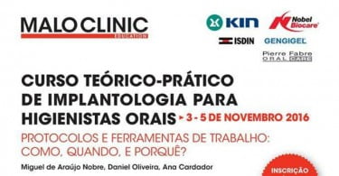 Implantologia para Higienistas Orais Malo Clinic Saúde Oral