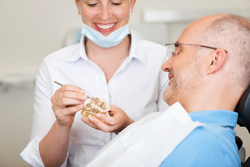 Paciente no dentista Saúde Oral