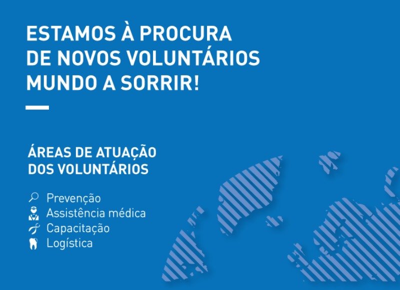 Mundo a Sorrir está à procura de voluntários