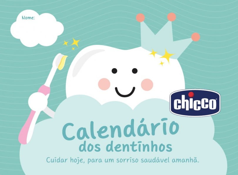 Chicco campanha higiene oral