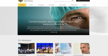 Ordem dos Médicos Dentistas lança novo site