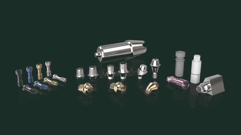 Zirkonzahn apresenta componentes protéticos para implantes – Scanmarker, Análogos de laboratório, ScanAnalogs e Bases em Titânio