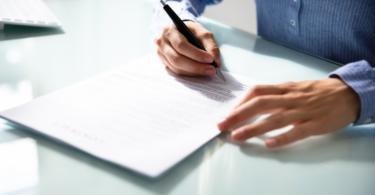 Assinar contrato