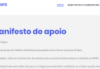 A vários meses das eleições da OMD, já existem manifestações de apoio