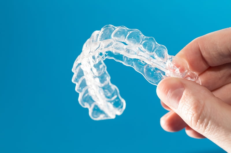 Saude Oral boqueira transparente deteta carie