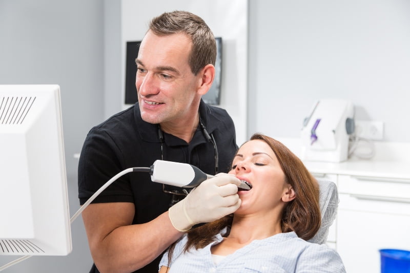 workflow digital scanner intraoral