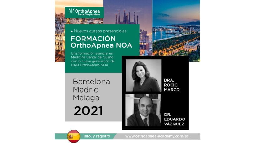 OrthoApnea apresenta o calendário de formações presenciais para 2021