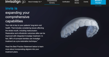 A Align Technology anunciou o lançamento de uma nova secção no seu site para os médicos dentistas generalistas, aberta aos interessados.