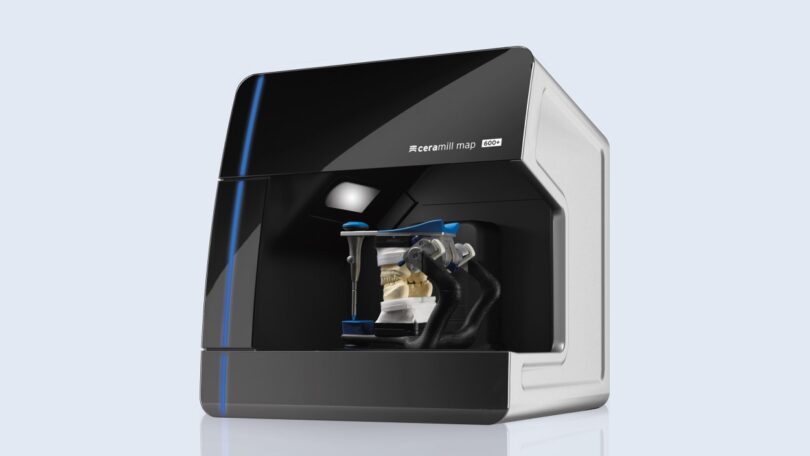 O Ceramill Map 600+ é o novo scanner da Amann Girrbach destinado ao articulador aberto, possuindo tempos de execução mais curtos.