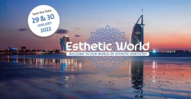 O Esthetic World 2022 realiza-se no Dubai (Emirados Árabes Unidos), entre os dias 29 e 30 de janeiro, sendo promovido pelo Straumann Group.