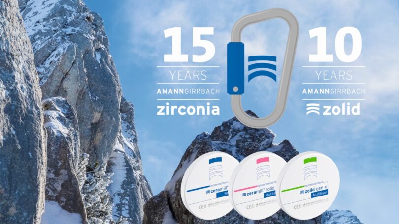 A Amann Girrbach está a celebrar este ano os 15 anos da primeira vez que produziu blocos de óxido de zircônio para a fabricação de próteses.