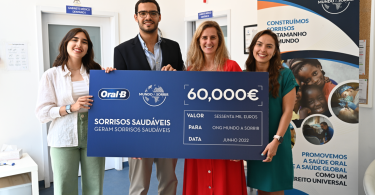 Oral-B doa 60 mil euros para apoiar a Mundo A Sorrir
