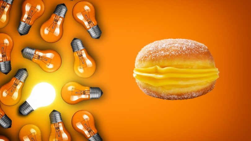 Venderia bolas de Berlim na praia no inverno?