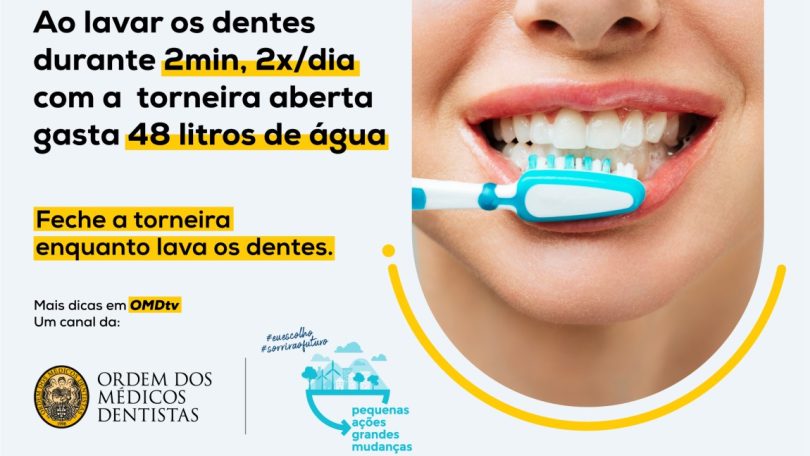 “Feche a torneira enquanto lava os dentes” é a nova campanha da OMD